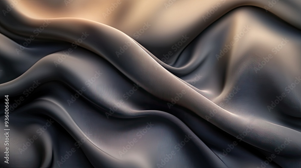 Elegant soft cloth in rich, flowing waves, forming a luxurious background in muted tones. Elegant soft cloth in rich, flowing waves, forming a luxurious background in muted tones.