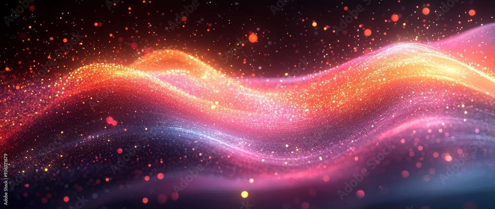 An abstract digital art piece with vibrant waves and dynamic motion, perfect for modern design and creative backgrounds. An abstract digital art piece with vibrant waves and dynamic motion, perfect for modern design and creative backgrounds.