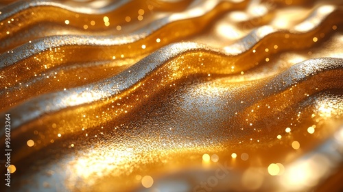 In this astounding abstract background image, golden and metallic lines create a mesmerizing whirlwind of shimmering lines. Light and shadow create a dynamic and luxurious effect.