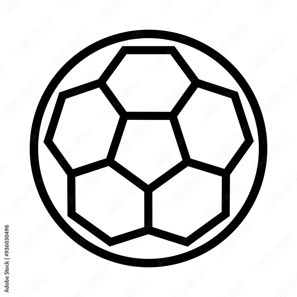 Soccer ball icon Soccer ball icon
