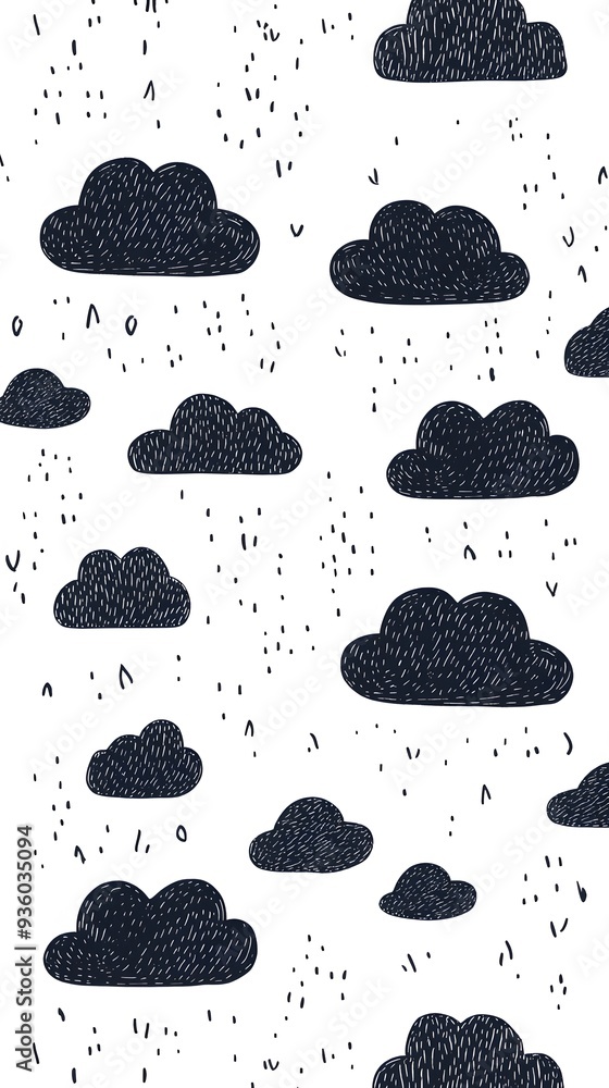 Black Dense Clouds on White Background, Abstract Image, Texture, Pattern, Wallpaper, Cover and Screen of Smartphone, Cell Phone, Computer, Laptop, 9:16 and 16:9 Format Black Dense Clouds on White Background, Abstract Image, Texture, Pattern, Wallpaper, Cover and Screen of Smartphone, Cell Phone, Computer, Laptop, 9:16 and 16:9 Format