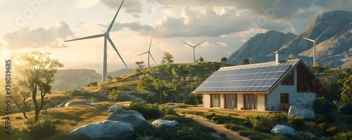 Remote Countryside House wi...