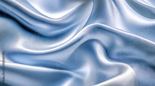 Wallpaper Mural Silky smooth cloth gracefully flowing in the background, creating elegant, soft waves. Torontodigital.ca