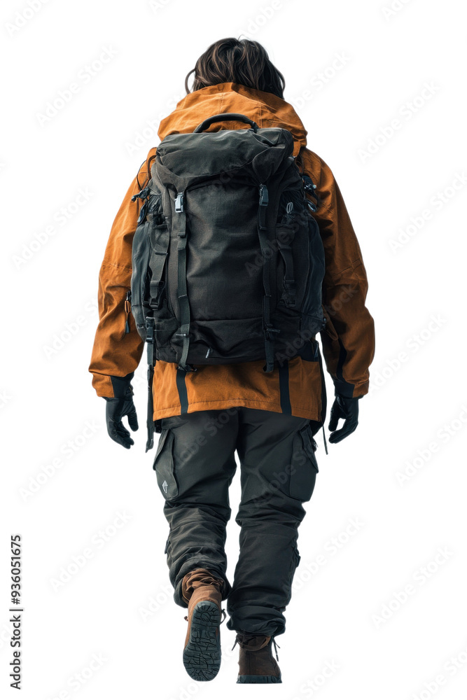 The illustration depicts a person dressed for hiking. They feature a large backpack and outdoor apparel, showcasing a passion for exploring nature. The illustration depicts a person dressed for hiking. They feature a large backpack and outdoor apparel, showcasing a passion for exploring nature.
