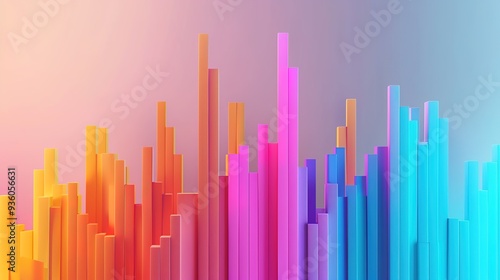 Histograms,abstract background with lines