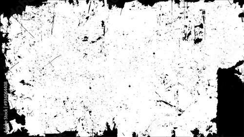 Wallpaper Mural Grunge dirty texture background overlay. Abstract grunge texture design on a white background.  Torontodigital.ca
