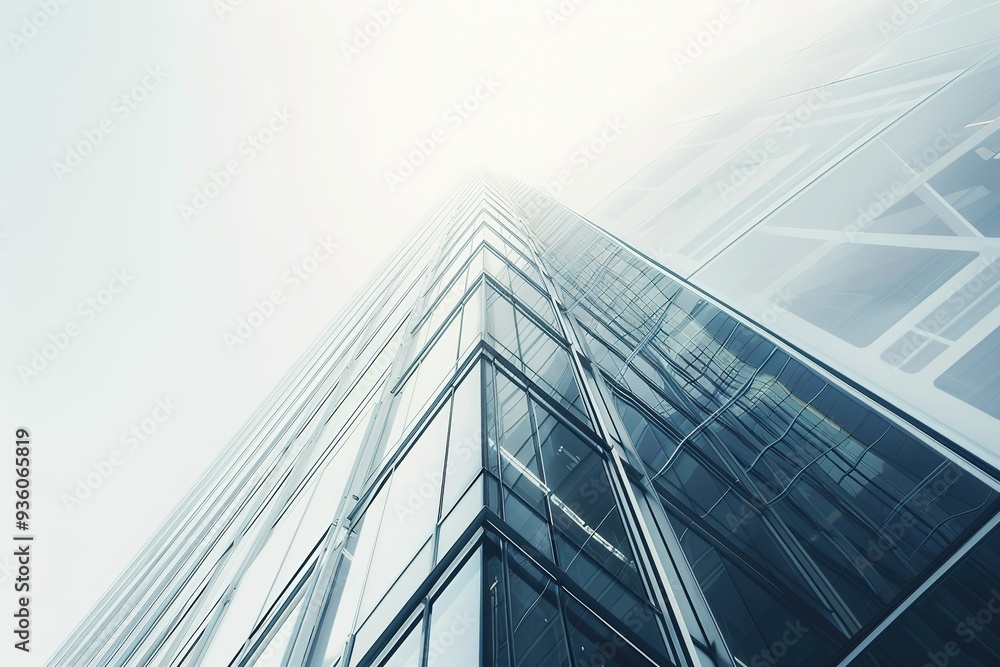 modern office building in the city modern office building in the city