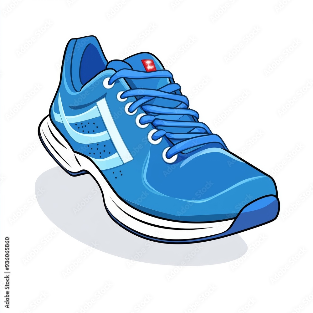 Stylish Blue Running Shoe Perfect for Athletes and Casual Wear Stylish Blue Running Shoe Perfect for Athletes and Casual Wear