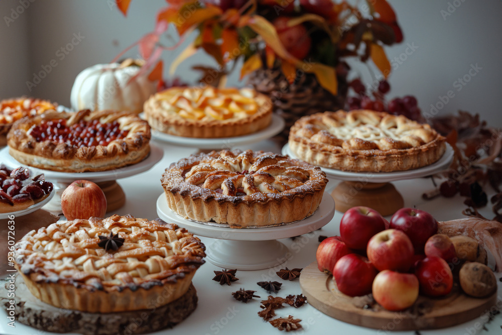 Elegant Thanksgiving Table Setting Background Elegant Thanksgiving Table Setting Background
