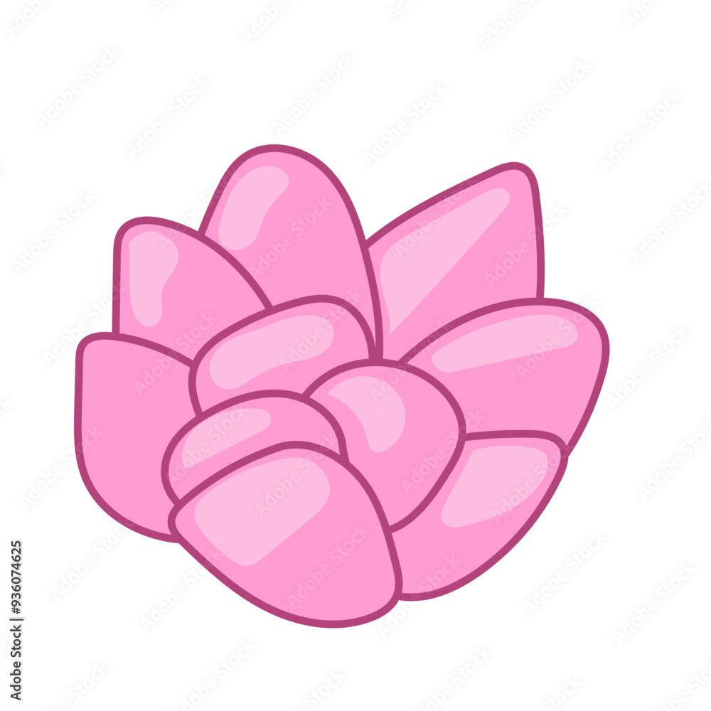 Doodle Flower cartoon Icon. Abstract Bright Domestic Floral Plant Decorative Element Symbol Silhouette. Doodle Flower cartoon Icon. Abstract Bright Domestic Floral Plant Decorative Element Symbol Silhouette.