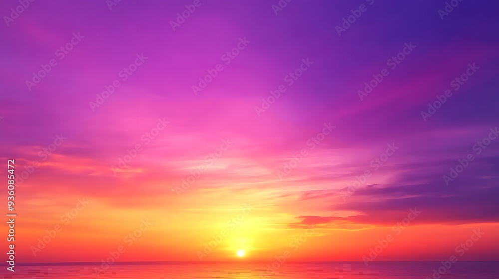 Vibrant Sunset Sky Wallpaper, Purple Golden Hues, Enchanting Design Backdrop, Copy Space for Text Images Vibrant Sunset Sky Wallpaper, Purple Golden Hues, Enchanting Design Backdrop, Copy Space for Text Images