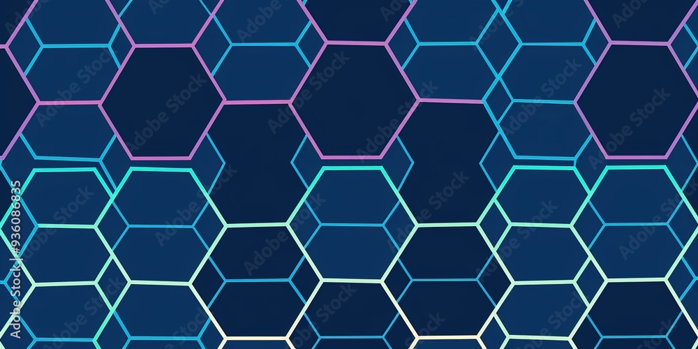 blue hexagon background blue hexagon background