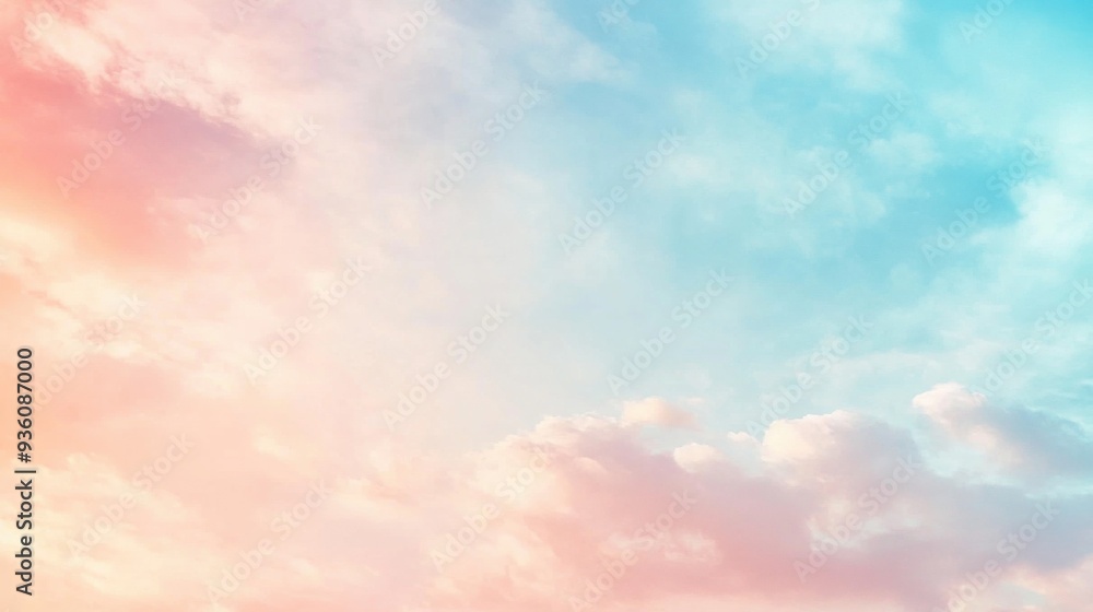 Colorful Sky with Clouds Colorful Sky with Clouds