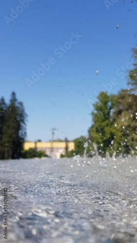 Park in the spa, Vrnjacka Banja - Serbia
