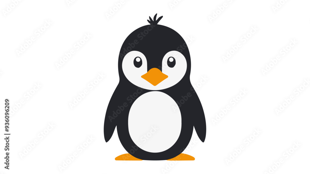 cute penguin vector simple illustration sign/symbol/icon cute penguin vector simple illustration sign/symbol/icon