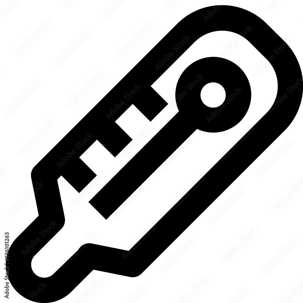 thermometer black outline icon thermometer black outline icon