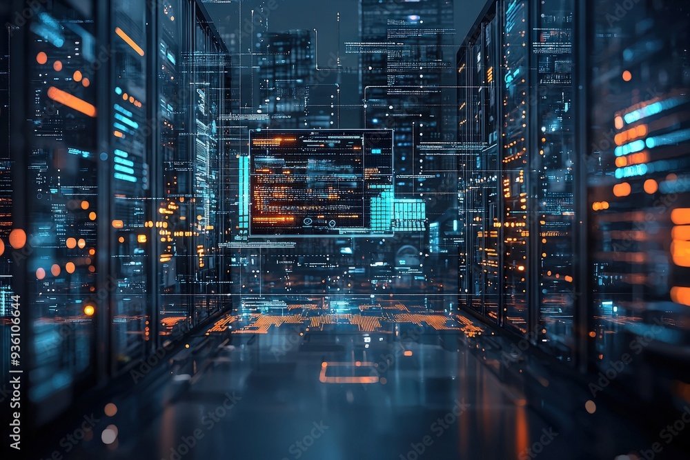 A futuristic cityscape with a global data storage hologram, emphasizing backup and file synchronization technologies for a connected world.
A futuristic cityscape with a global data storage hologram, emphasizing backup and file synchronization technologies for a connected world.