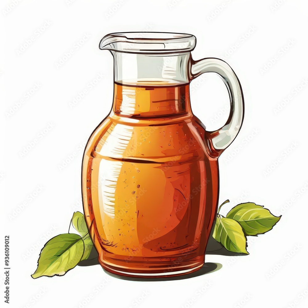 the AI Image Generator, apple juice cider vinegar, isolated the AI Image Generator, apple juice cider vinegar, isolated