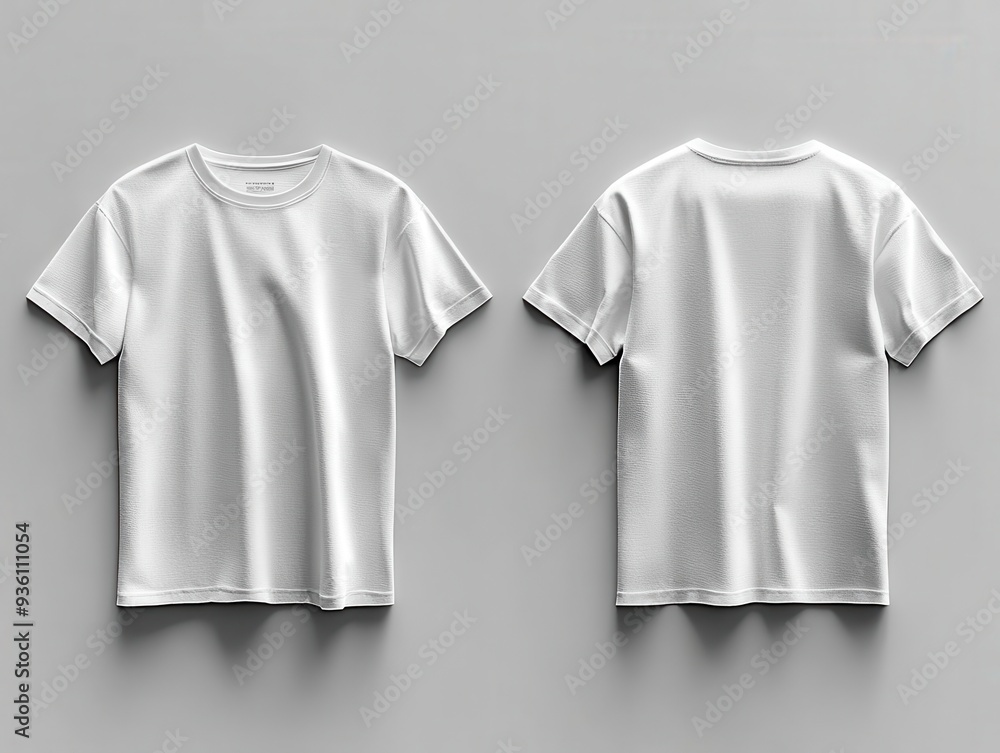 minimalist white tshirt mockup front and back views displayed side by side clean lines and neutral background emphasize the simplicity and versatility of the design minimalist white tshirt mockup front and back views displayed side by side clean lines and neutral background emphasize the simplicity and versatility of the design