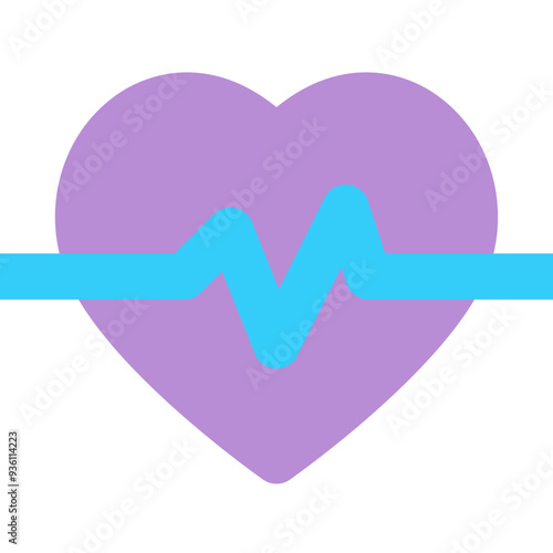 heart flat icon
