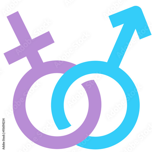 gender flat icon