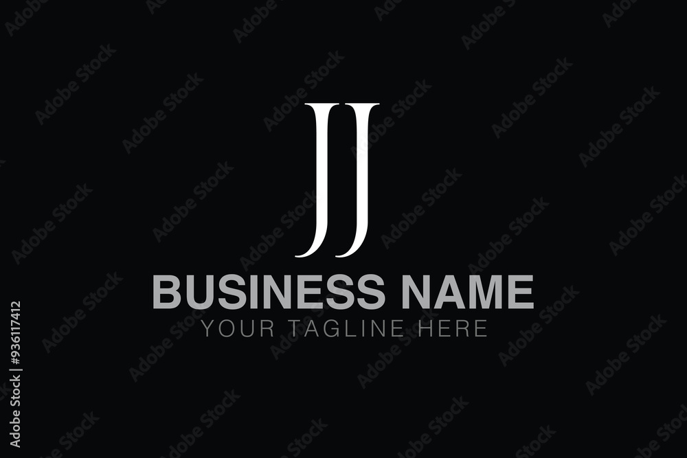 JJ J jj initial logo | initial based abstract modern minimal creative logo, vector template image. luxury logotype logo, real estate homie logo. typography logo. initials logo