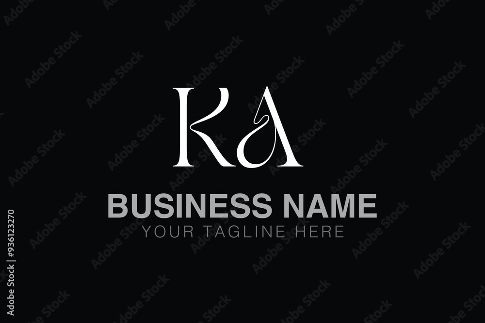 KA K ka initial logo | initial based abstract modern minimal creative logo, vector template image. luxury logotype logo, real estate homie logo. typography logo. initials logo KA K ka initial logo | initial based abstract modern minimal creative logo, vector template image. luxury logotype logo, real estate homie logo. typography logo. initials logo