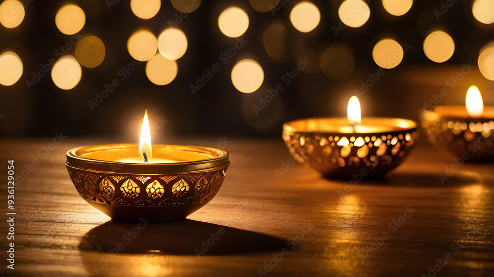 Diwali lamp element. Diwali Celebration Lighting a Sparkler Alongside Traditional Diya Oil Lamp. Diwali lamp element. Diwali Celebration Lighting a Sparkler Alongside Traditional Diya Oil Lamp.
