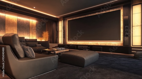 Luxury Home Theater Design: A Modern Entertainment Space
