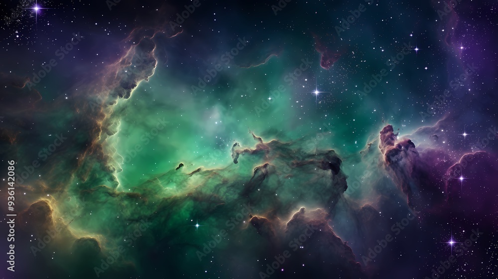 A captivating image of a nebula showcasing the vast, mysterious beauty of deep space. A captivating image of a nebula showcasing the vast, mysterious beauty of deep space.
