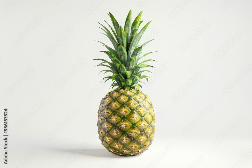 pineapple isolated on white background. Close up. Studio shot.
pineapple isolated on white background. Close up. Studio shot.