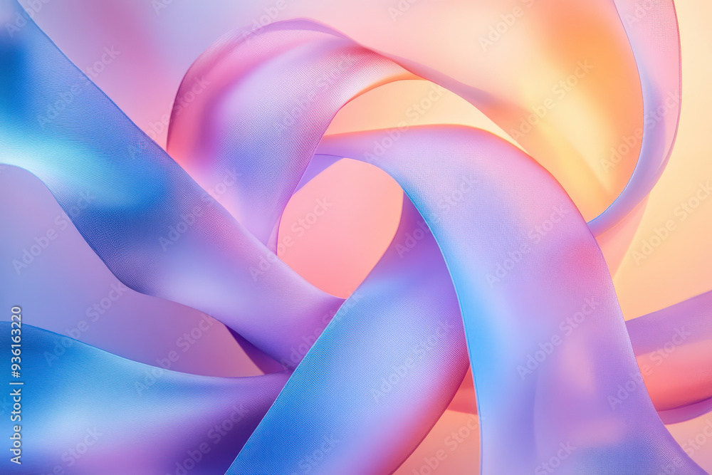 Abstract Soft Gradient Morning Blend Abstract Soft Gradient Morning Blend