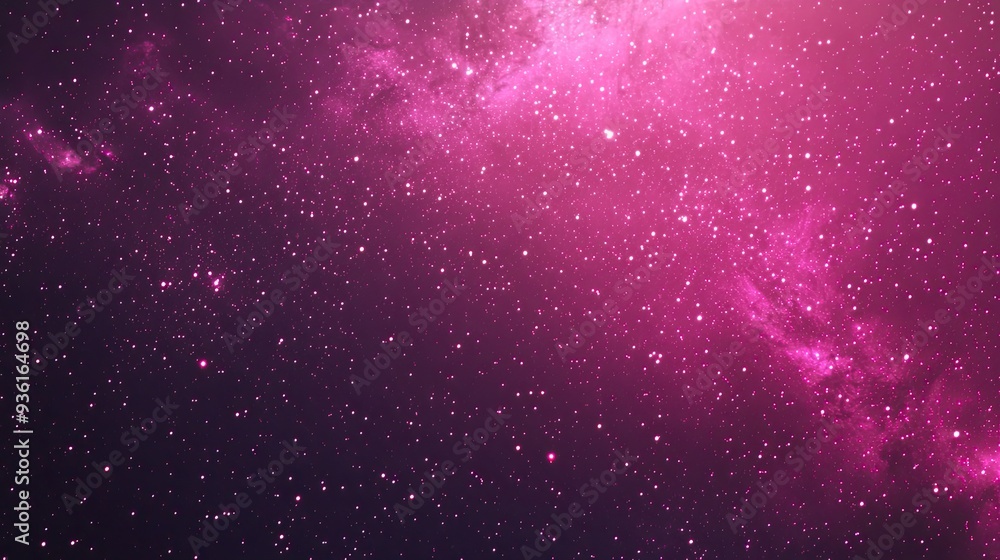 Fototapeta premium dark pink starfield constellation Gemini dark pink dark purple dark violet