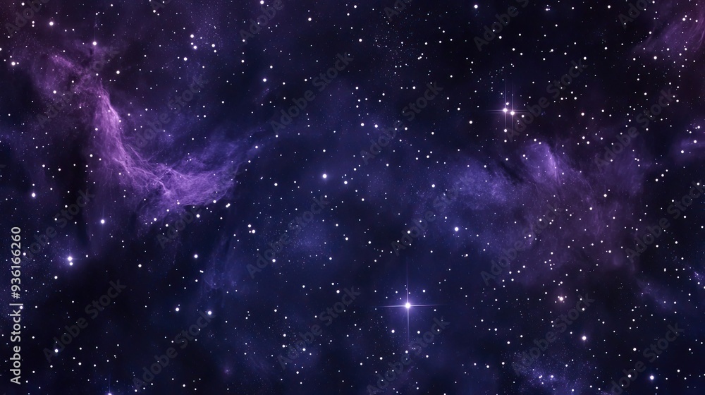 Fototapeta premium dark plum starfield constellation Leo dark plum dark purple dark violet