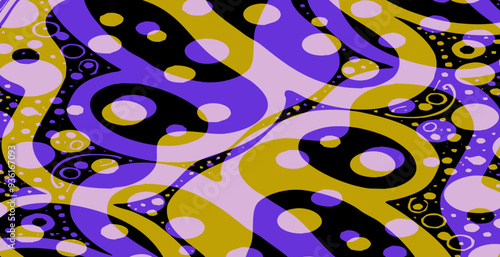 Abstract pattern. Illustration for printing on wall decorations. For use in graphics.