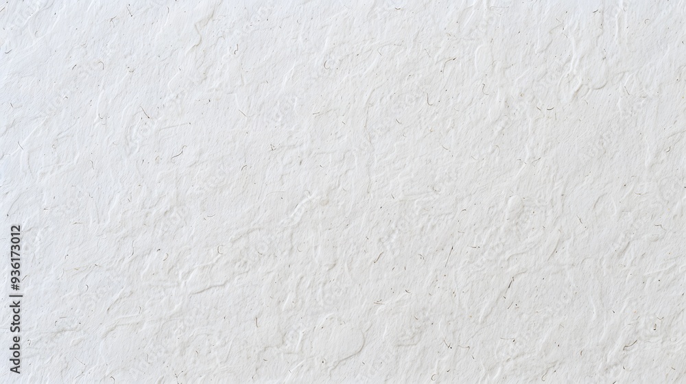 White Textured Paper with Visible Fiber Inclusions White Textured Paper with Visible Fiber Inclusions