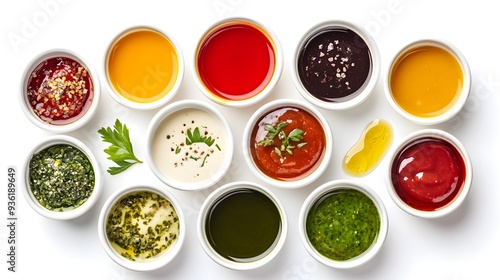 Assortment of Sauces and Dressings