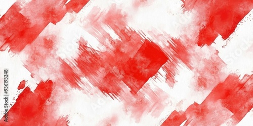 red water color splash spot texture on white background