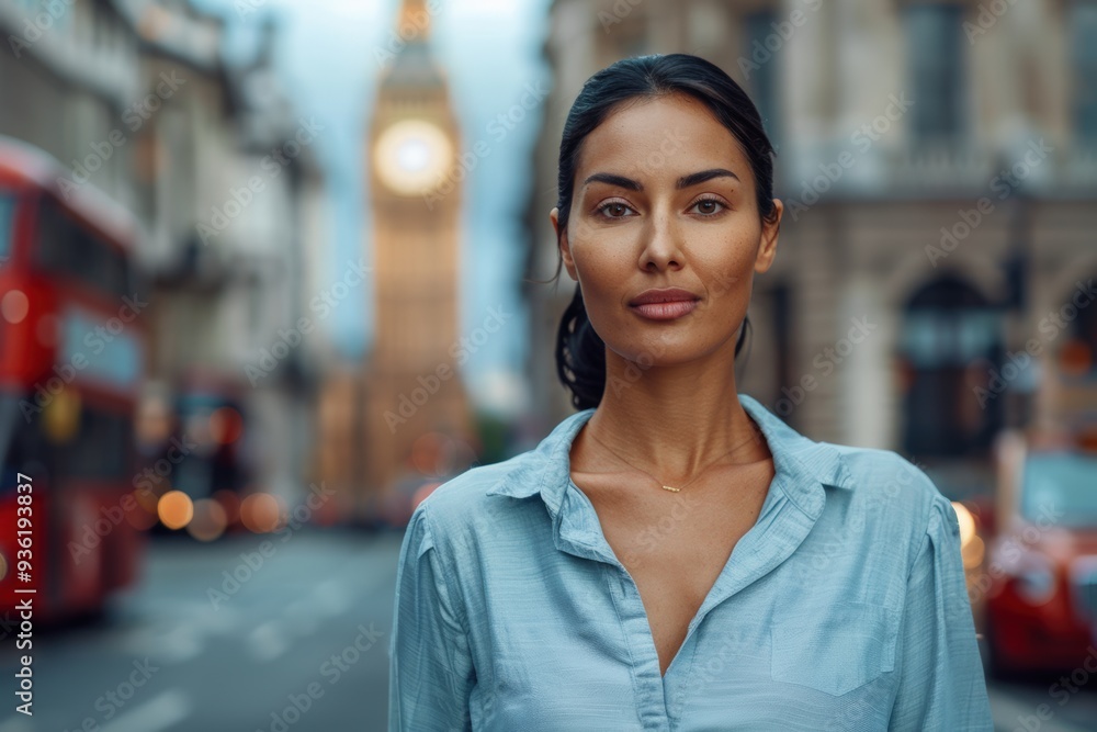 Cityscape Portrait with Big Ben at Twilight Cityscape Portrait with Big Ben at Twilight
