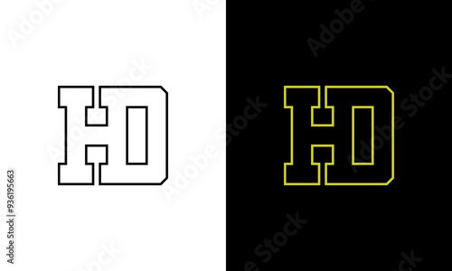 logo HD line art modern 