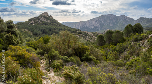 Views from Monte Nieddu, Sardinia island