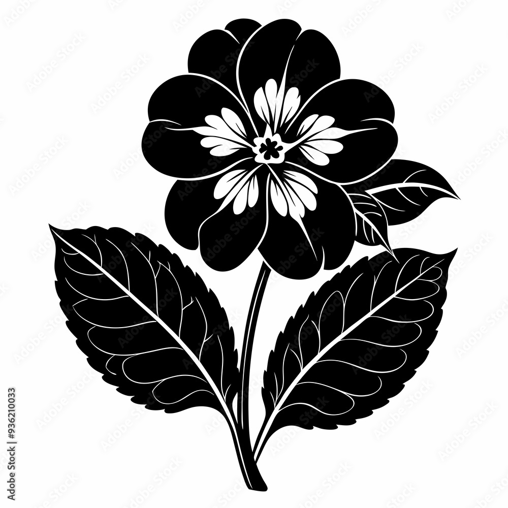 Primrose Black silhouette Primrose Black silhouette