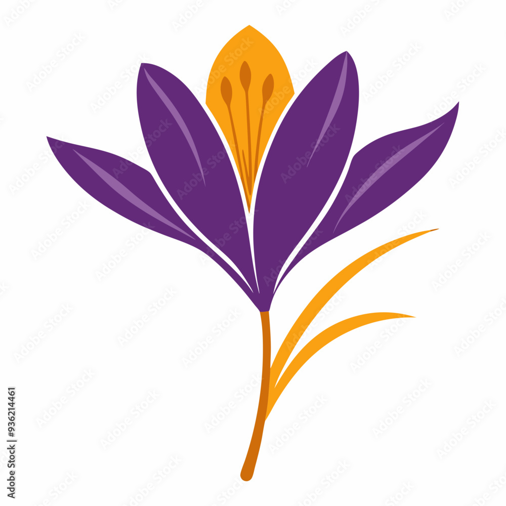 Saffron Black silhouette