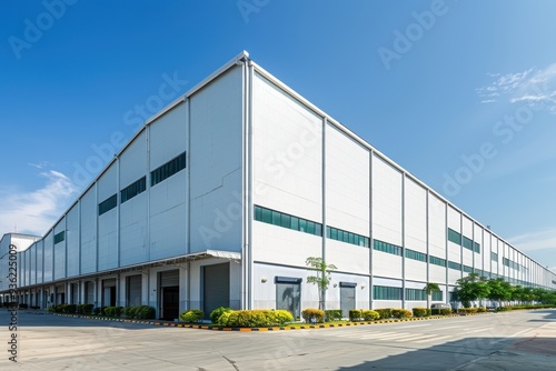 large industrial factory landscape