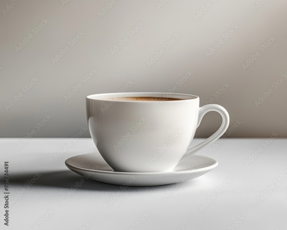 Elegant Coffee Cup Against a Crisp Minimalist White Background, the Essence of Minimalist Photography, Graphic Resources, Wallpapers, Brochure, Advertising, Elegant Coffee Cup Against a Crisp Minimalist White Background, the Essence of Minimalist Photography, Graphic Resources, Wallpapers, Brochure, Advertising,