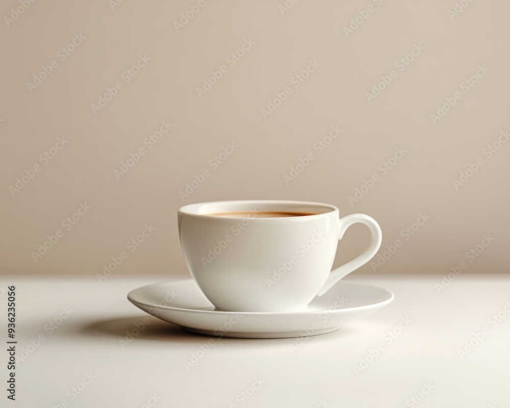 Elegant Coffee Cup Against a Crisp Minimalist White Background, the Essence of Minimalist Photography, Graphic Resources, Wallpapers, Brochure, Advertising, Elegant Coffee Cup Against a Crisp Minimalist White Background, the Essence of Minimalist Photography, Graphic Resources, Wallpapers, Brochure, Advertising,