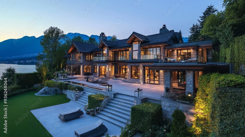 Fototapeta premium Vancouver's finest residence
