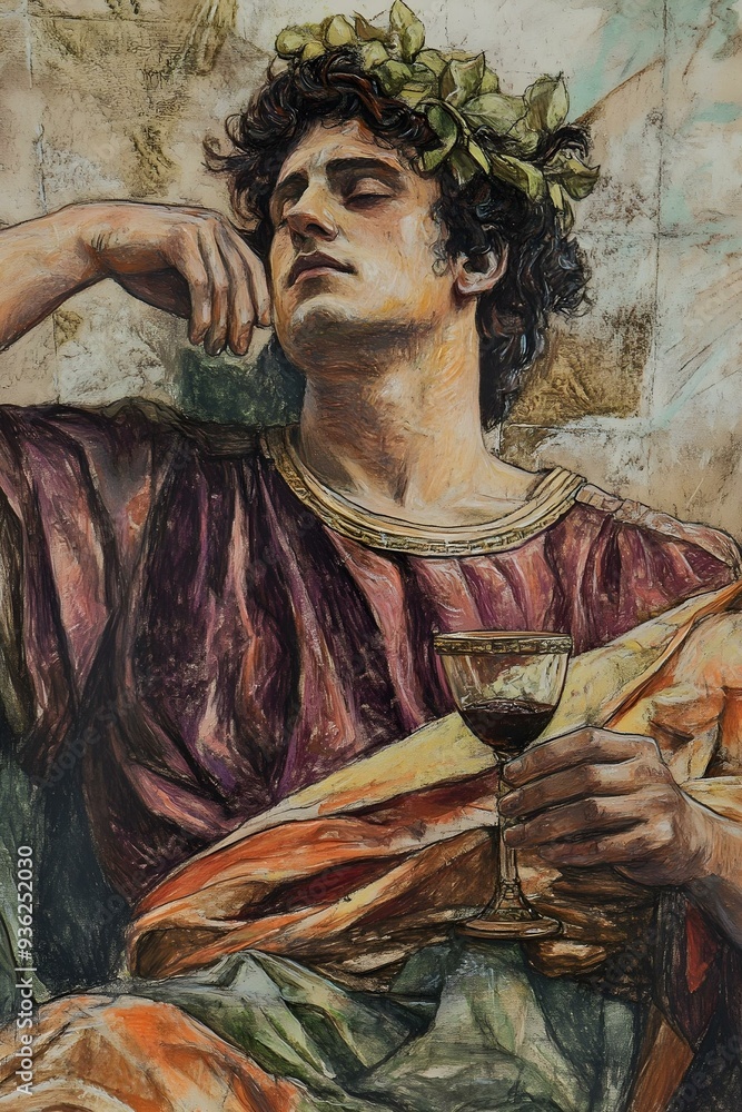 Naklejka premium Classical Grace Portraitures