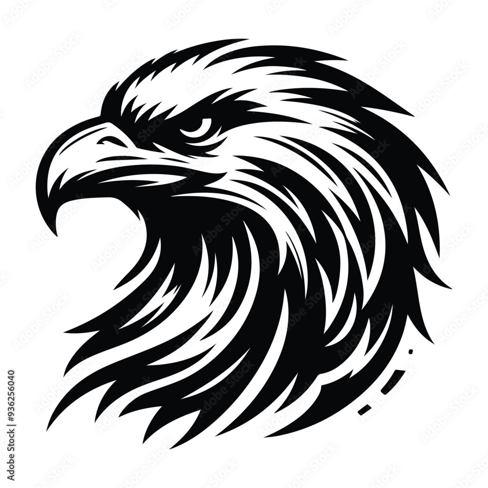 Eagle Face Silhouette, Bald Eagle Head Silhouette Vector Art Eagle face Silhouettes Clipart Eagle Face Silhouette, Bald Eagle Head Silhouette Vector Art Eagle face Silhouettes Clipart
