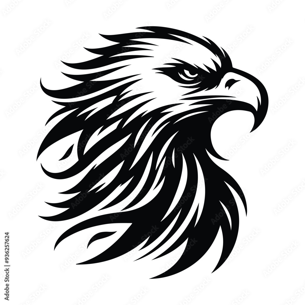 Eagle Face Silhouette, Bald Eagle Head Silhouette Vector Art Eagle face Silhouettes Clipart Eagle Face Silhouette, Bald Eagle Head Silhouette Vector Art Eagle face Silhouettes Clipart
